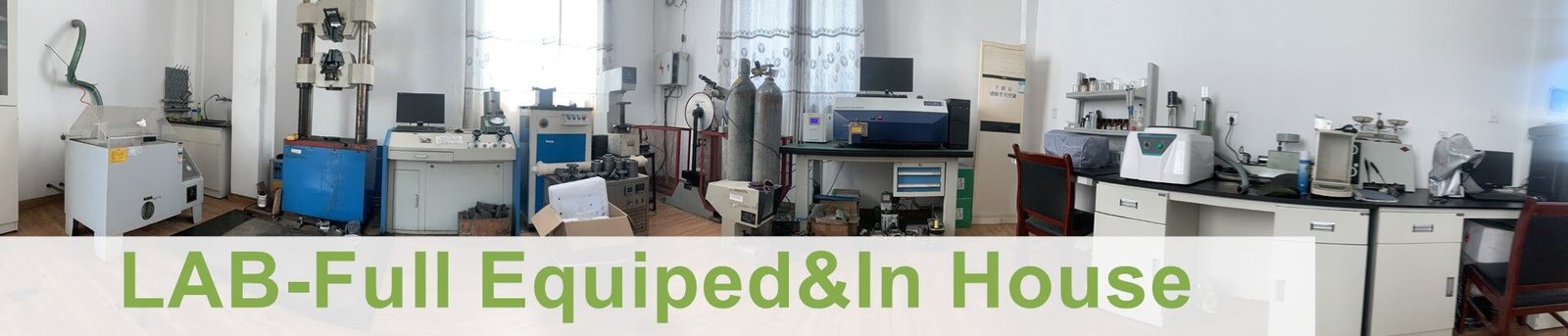 Full Equiped Lab in House at Cinacasting Foundry